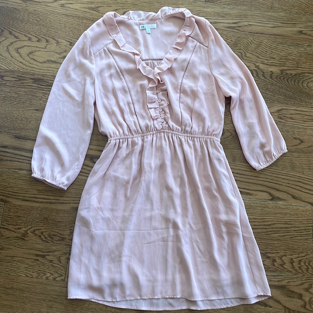 Blush Pink Dress with Pockets